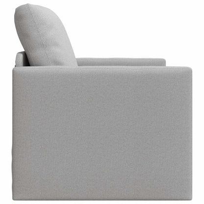 Divano Letto con cuscino Grigio nuvola 74 x 77 x 81 cm Tessuto