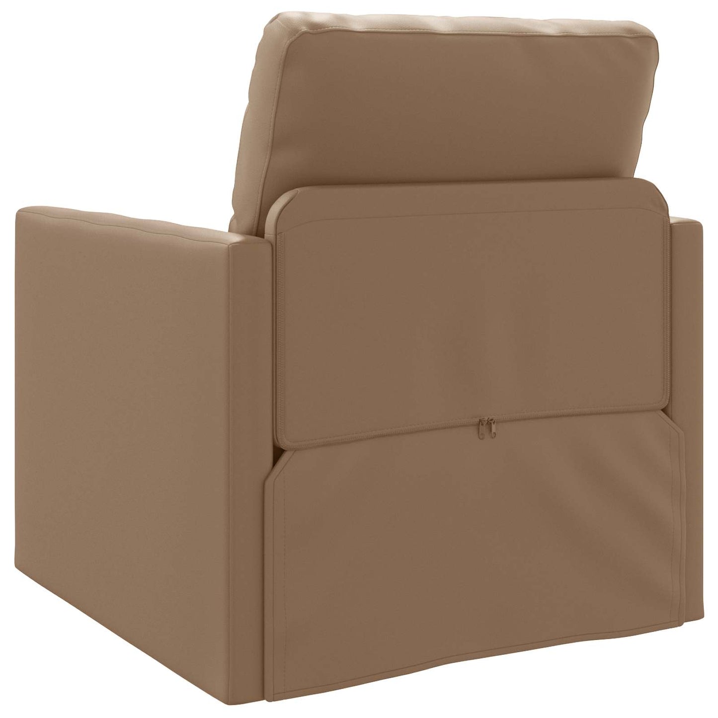Divano letto 60cm Cappuccino Pelle Artificiale | homemem39