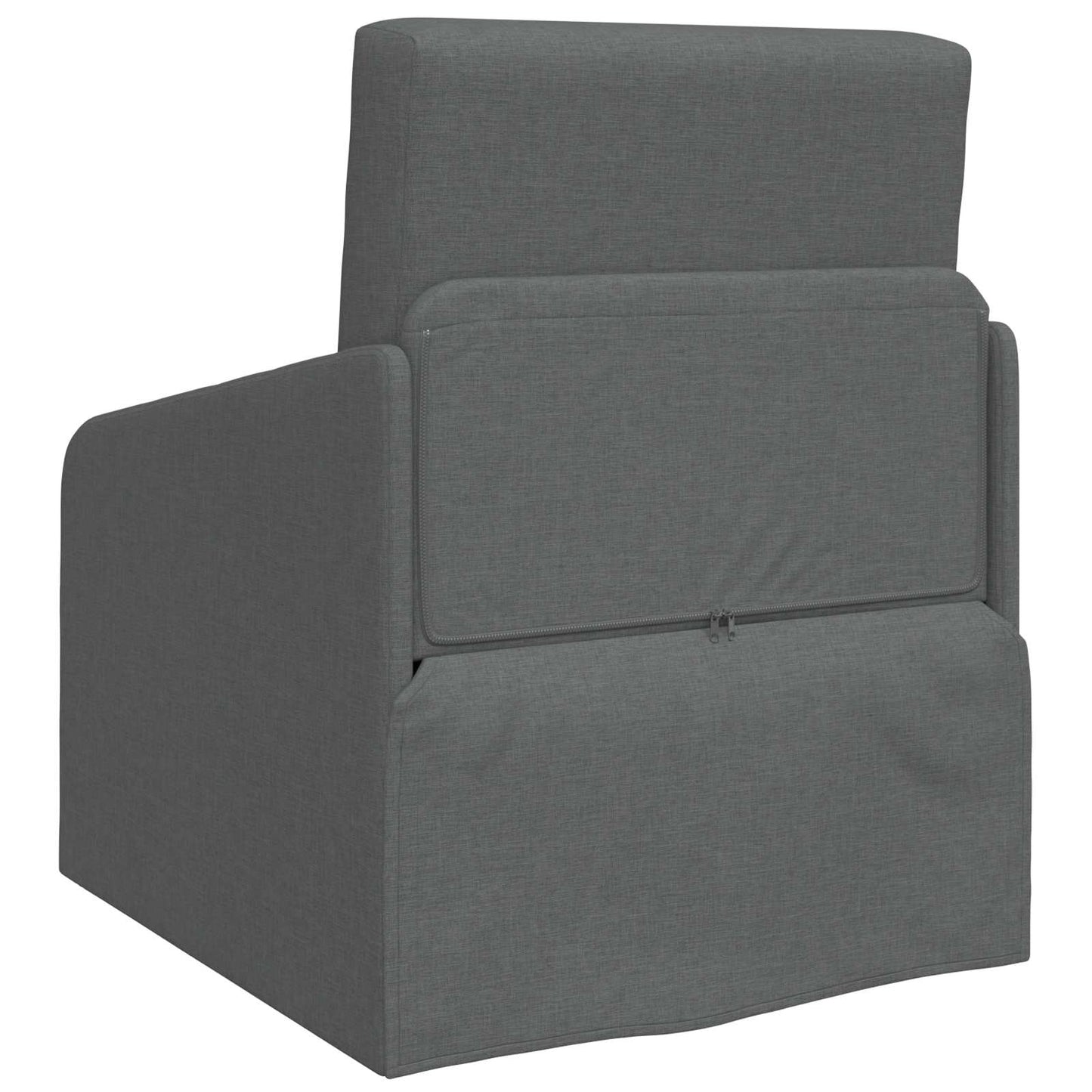 Divano letto Grigio scuro 65 x 80 x 83 cm Tessuto | homemem39