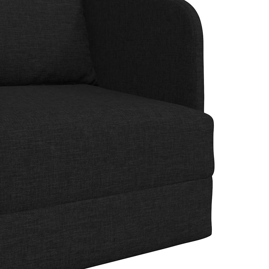 Divano letto Nero 65 x 80 x 83 cm Tessuto