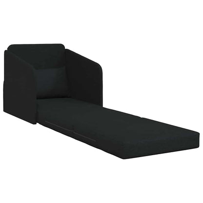 Divano letto Nero 65 x 80 x 83 cm Tessuto