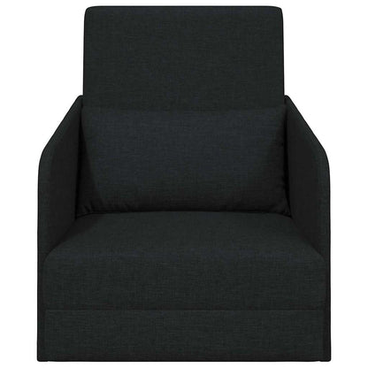 Divano letto Nero 65 x 80 x 83 cm Tessuto