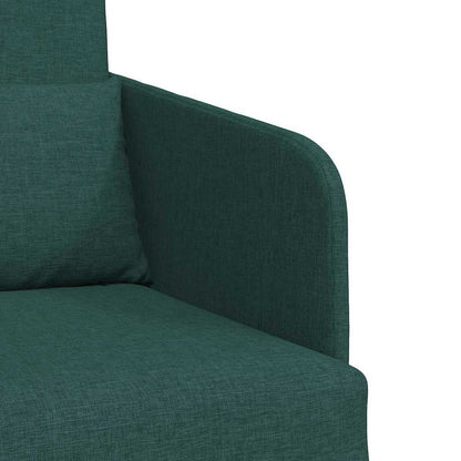 Divano letto Verde scuro 65 x 80 x 83 cm Tessuto