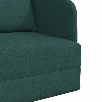 Divano letto Verde scuro 65 x 80 x 83 cm Tessuto