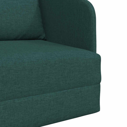 Divano letto Verde Scuro 65 x 80 x 83 cm Tessuto | homemem39