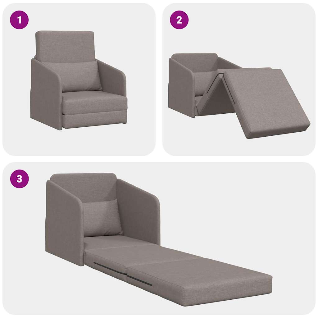 Divano letto Talpa 65 x 80 x 83 cm Tessuto