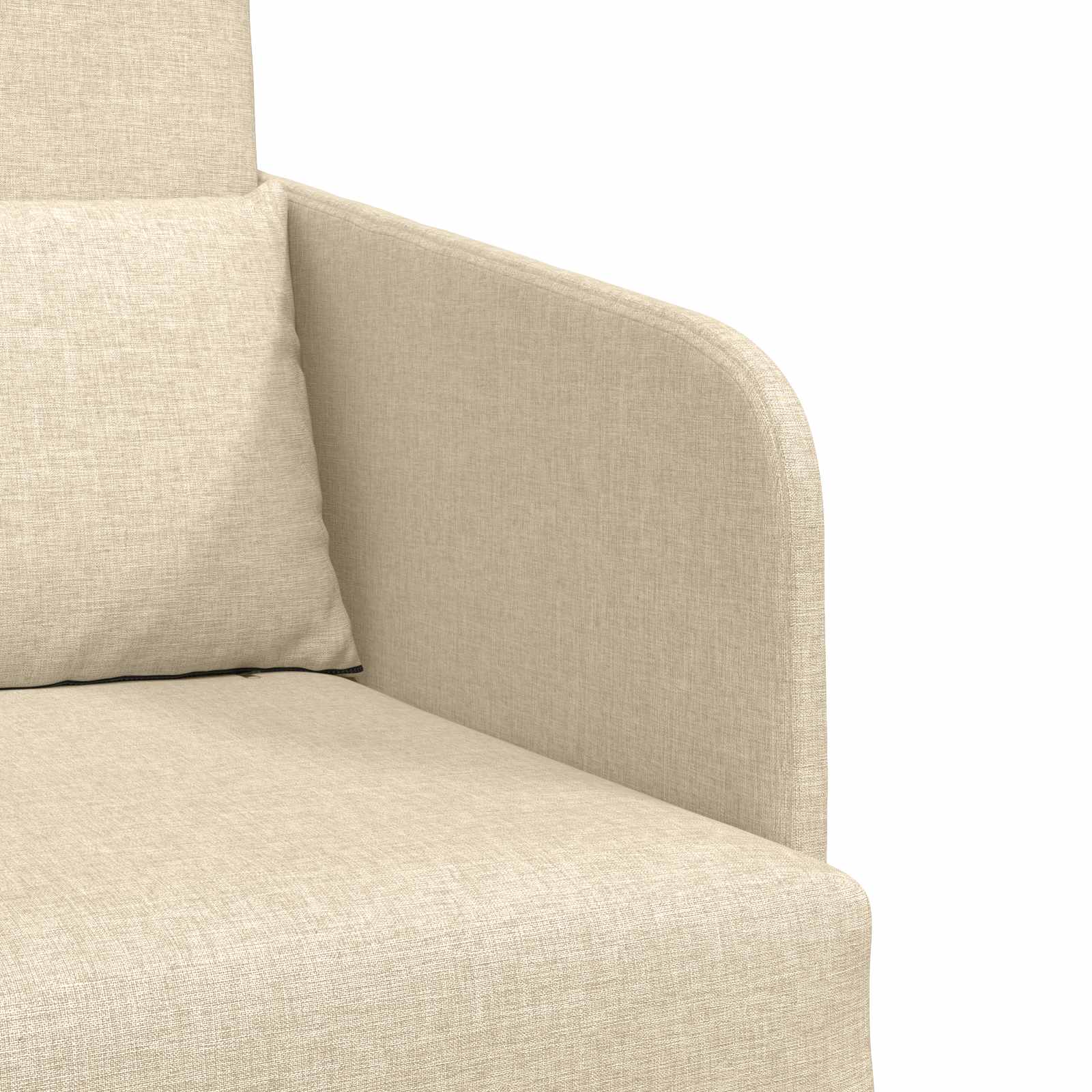 Divano letto Crema 65 x 80 x 83 cm Tessuto | homemem39
