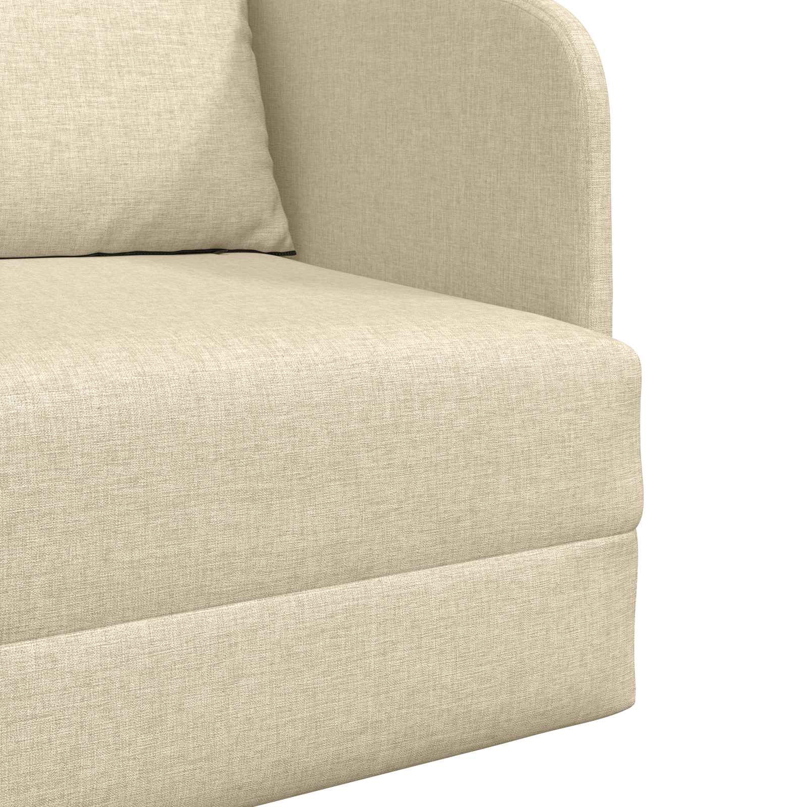 Divano letto Crema 65 x 80 x 83 cm Tessuto | homemem39