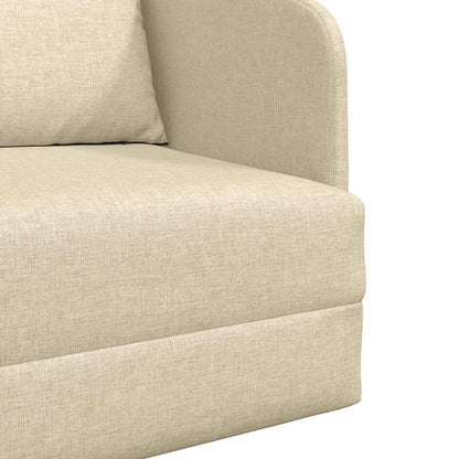 Divano letto Crema 65 x 80 x 83 cm Tessuto | homemem39