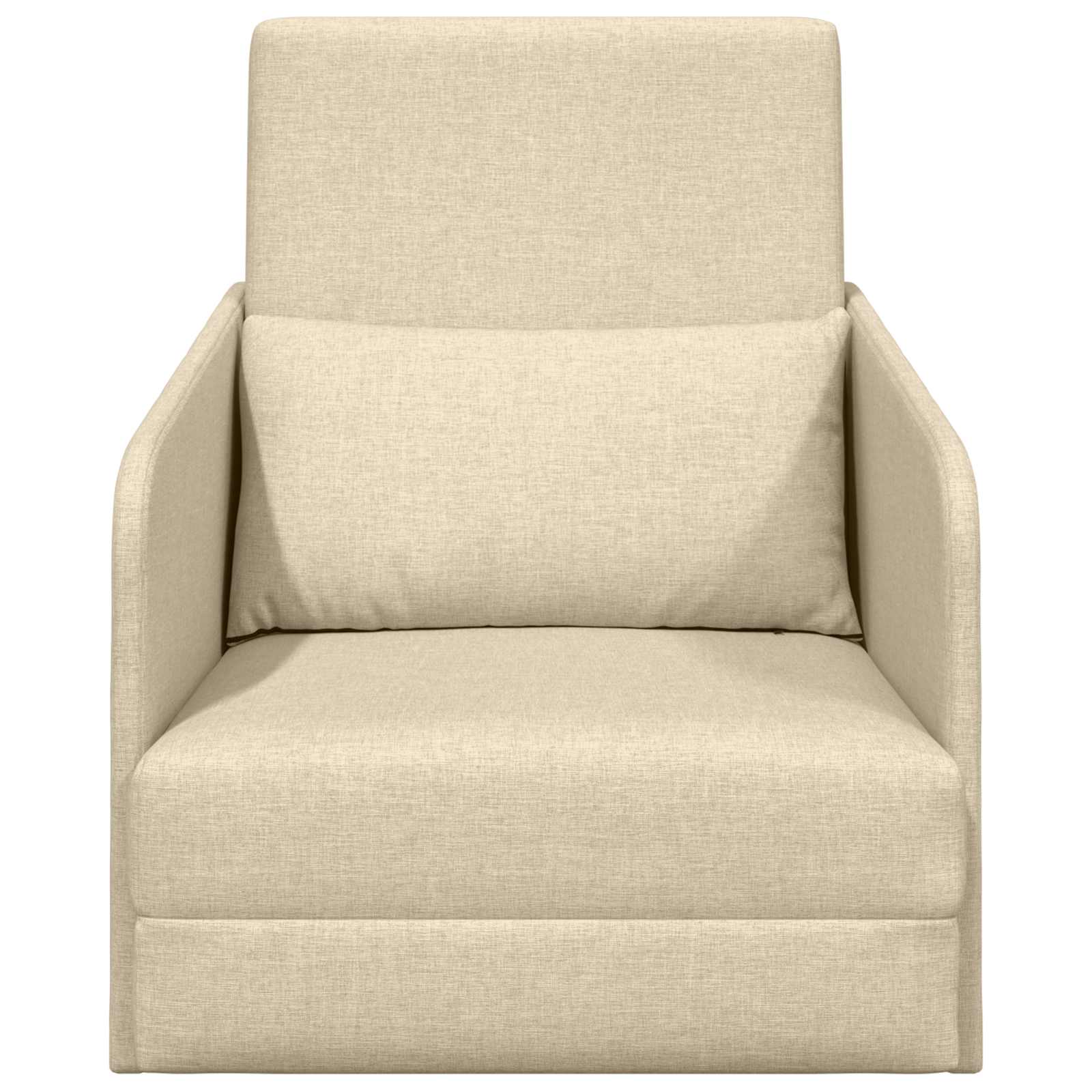 Divano letto Crema 65 x 80 x 83 cm Tessuto | homemem39