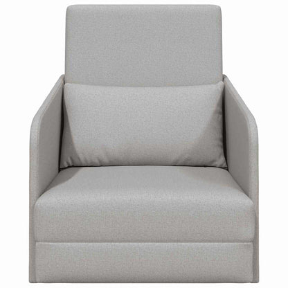 Divano letto Grigio Nuvola 65 x 80 x 83 cm Tessuto - homemem39