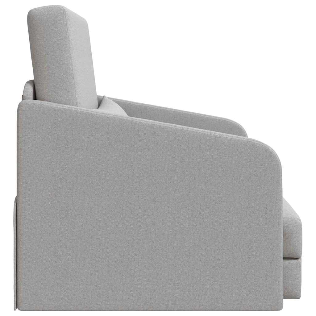 Divano letto Grigio Nuvola 65 x 80 x 83 cm Tessuto - homemem39