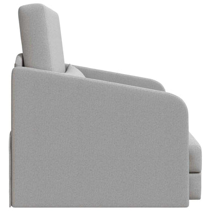 Divano letto Grigio Nuvola 65 x 80 x 83 cm Tessuto - homemem39