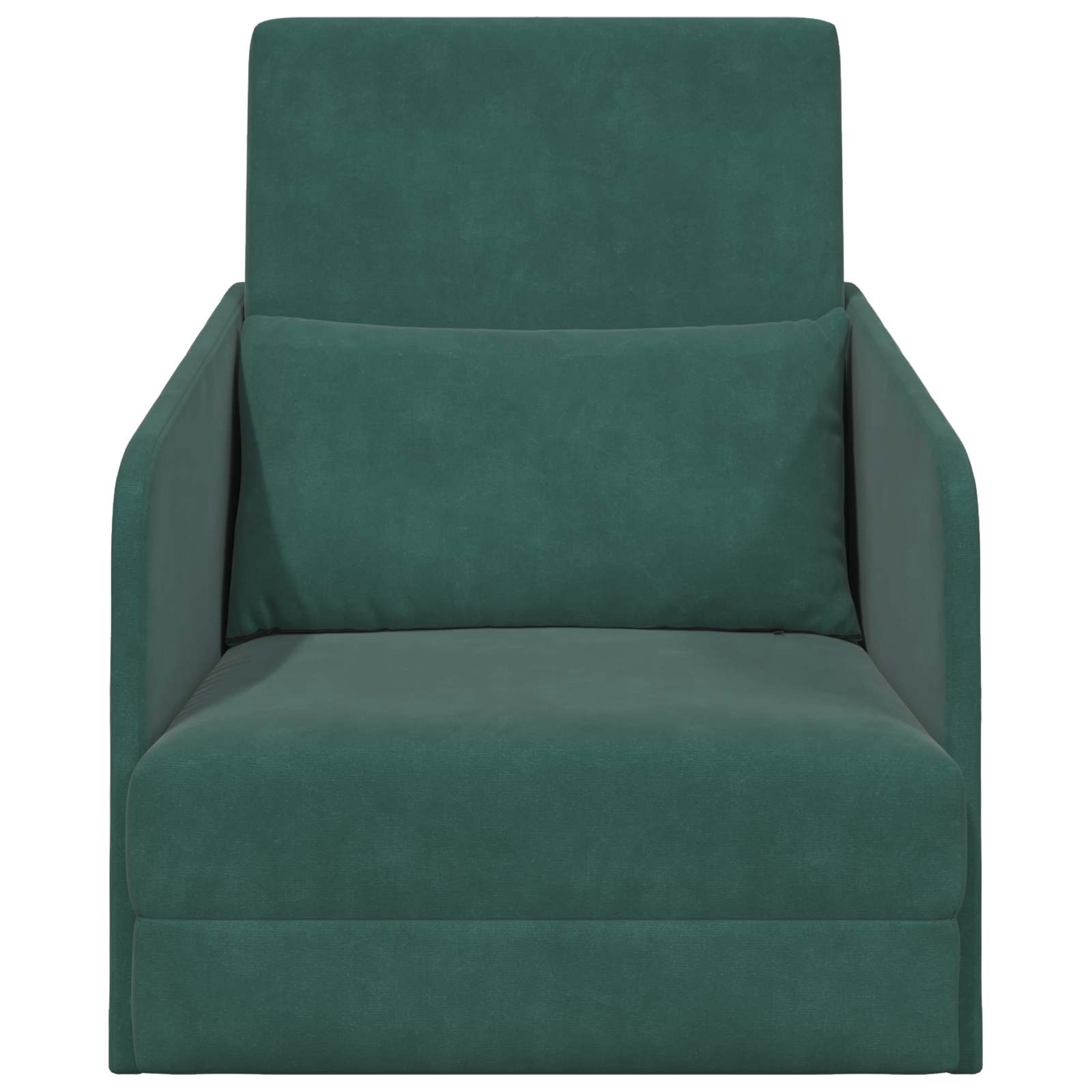 Divano letto Verde Scuro 65 x 80 x 83 cm Velluto | homemem39