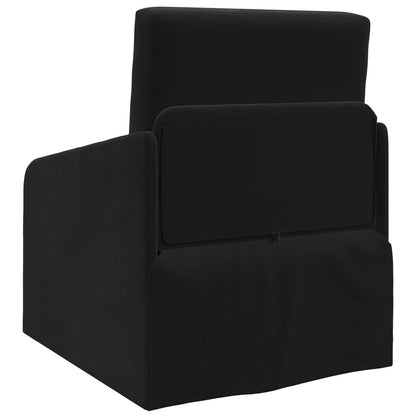Divano letto Nero 65 x 80 x 83 cm Velluto | homemem39