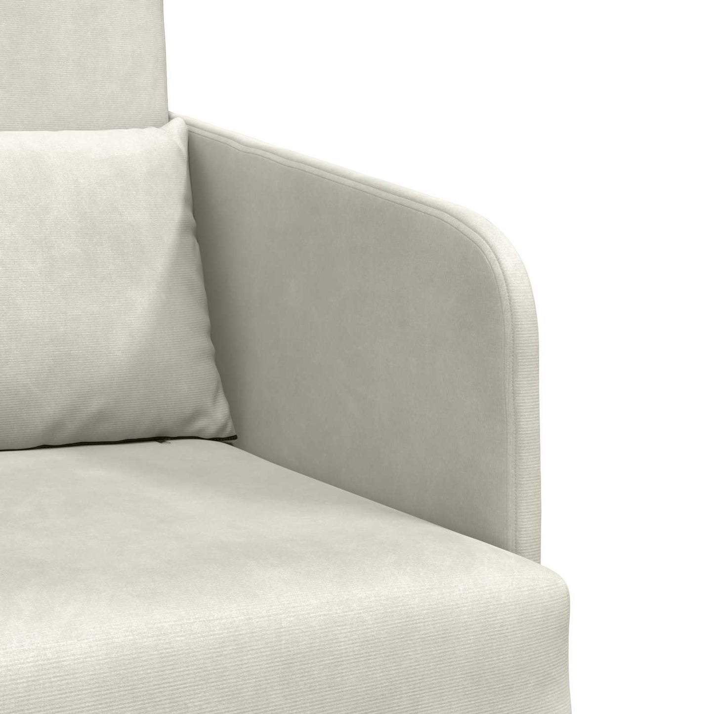 Divano letto Crema 65 x 80 x 83 cm Velluto | homemem39