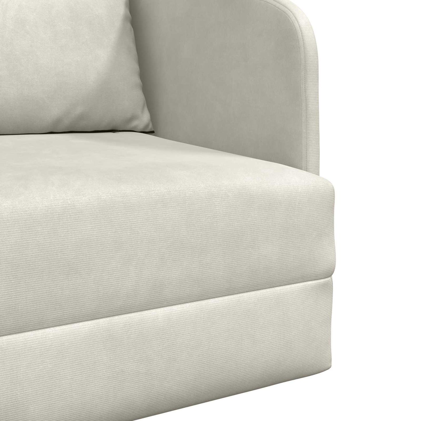Divano letto Crema 65 x 80 x 83 cm Velluto | homemem39