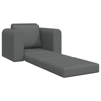 Divano letto Grigio scuro 98 x 71 x 83 cm Tessuto | homemem39