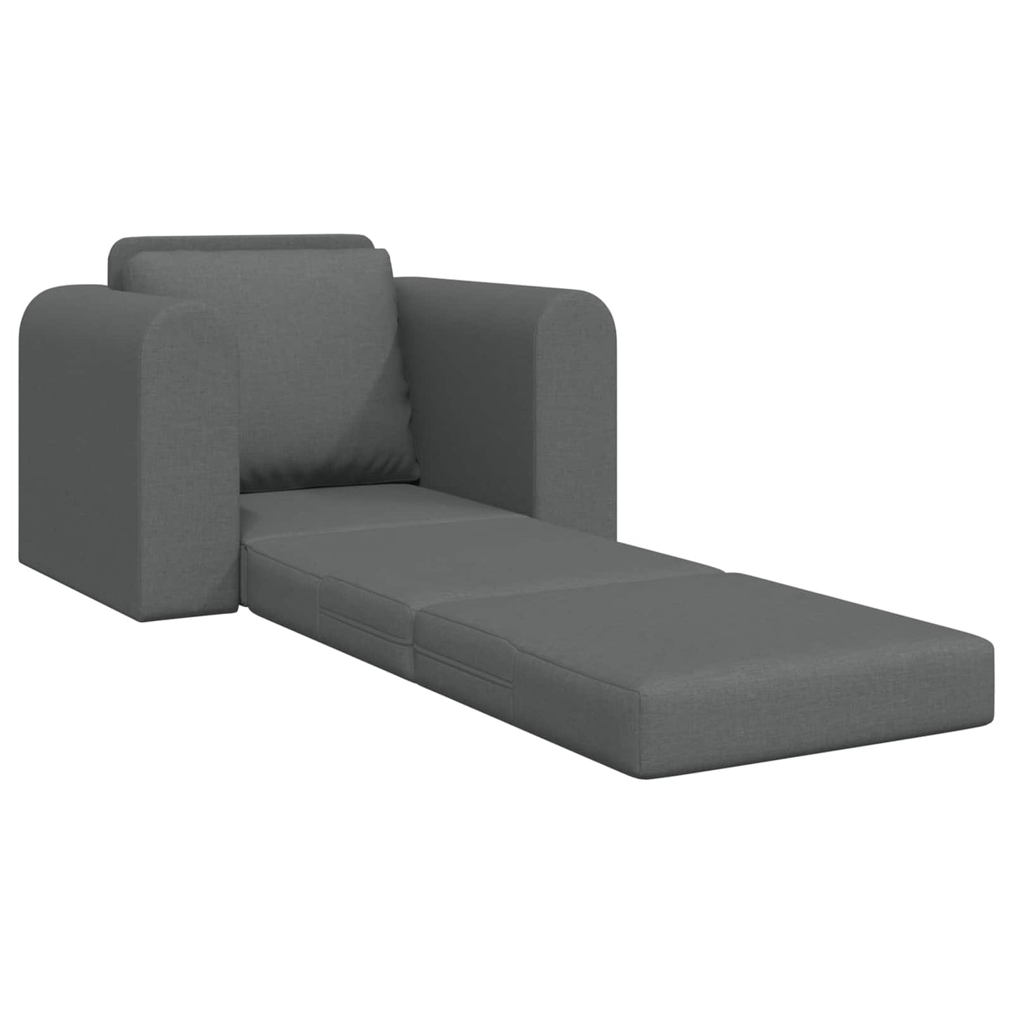 Divano letto Grigio scuro 98 x 71 x 83 cm Tessuto