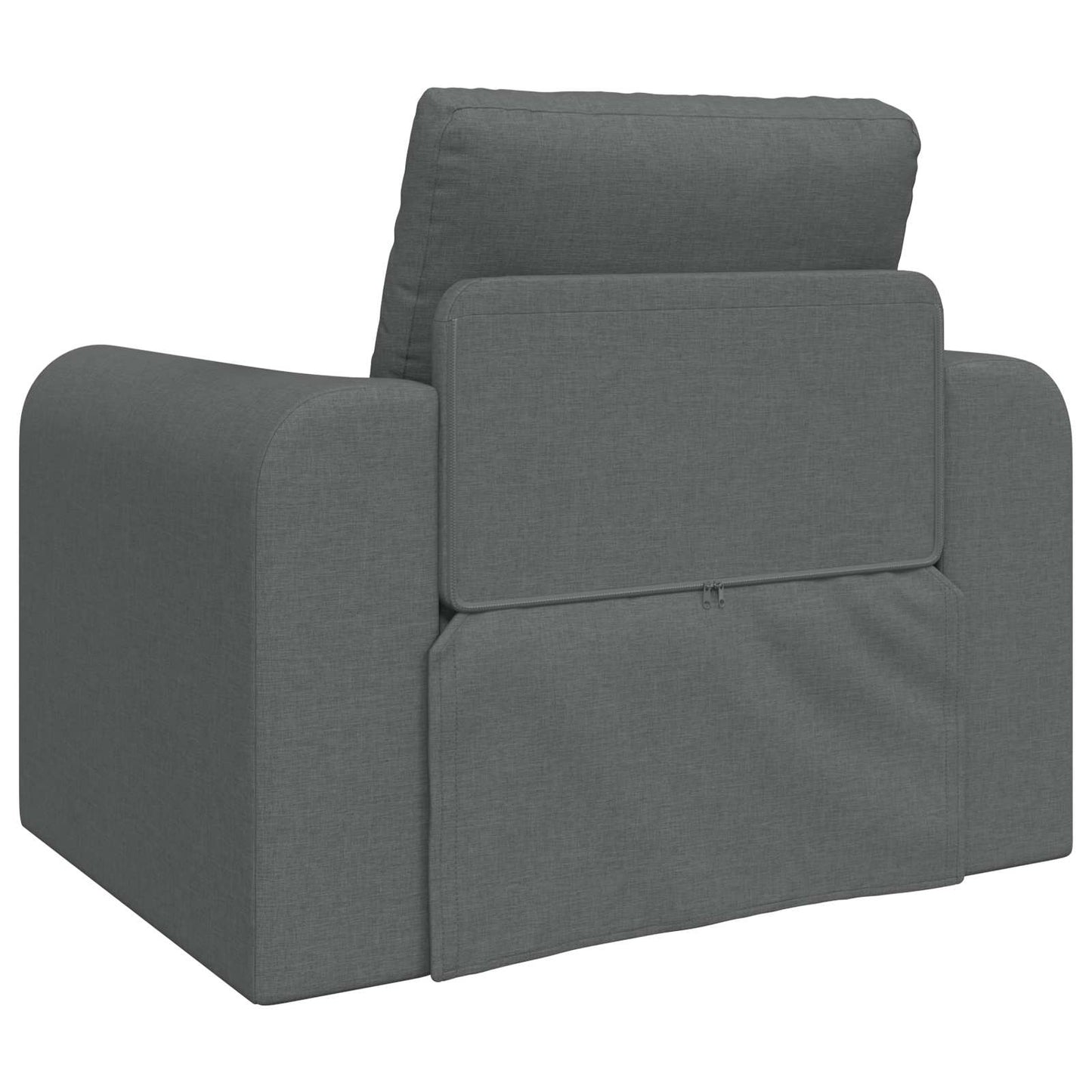 Divano letto Grigio scuro 98 x 71 x 83 cm Tessuto | homemem39
