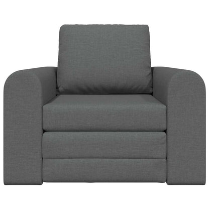 Divano letto Grigio scuro 98 x 71 x 83 cm Tessuto