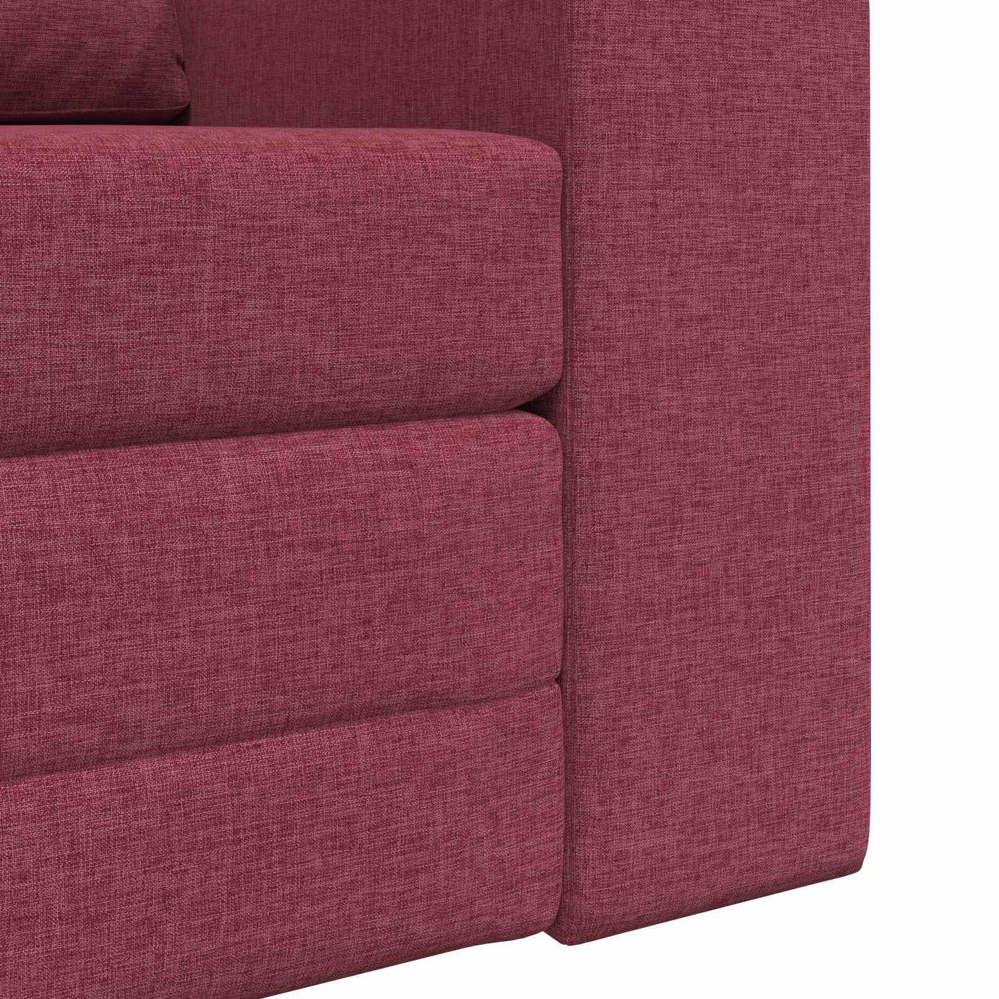 Divano letto Rosso Vino 98 x 71 x 83 cm Tessuto | homemem39