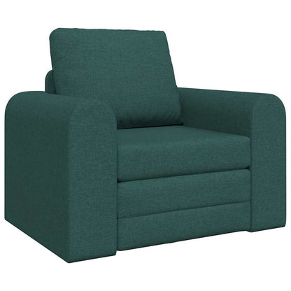 Divano letto Verde scuro 98 x 71 x 83 cm Tessuto