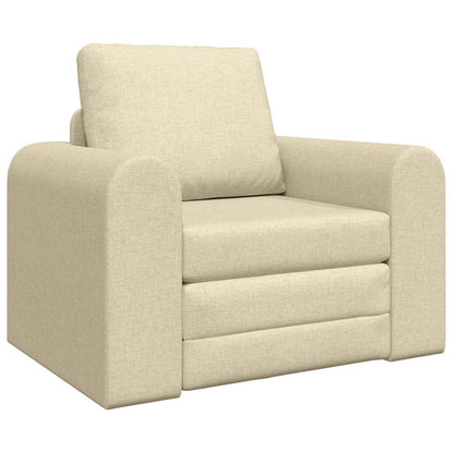 Divano letto Crema 98 x 71 x 83 cm Tessuto
