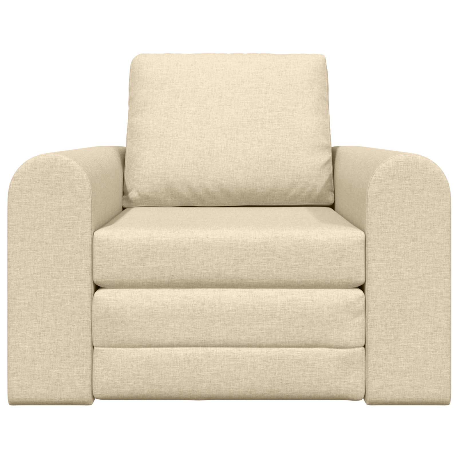 Divano letto Crema 98 x 71 x 83 cm Tessuto | homemem39