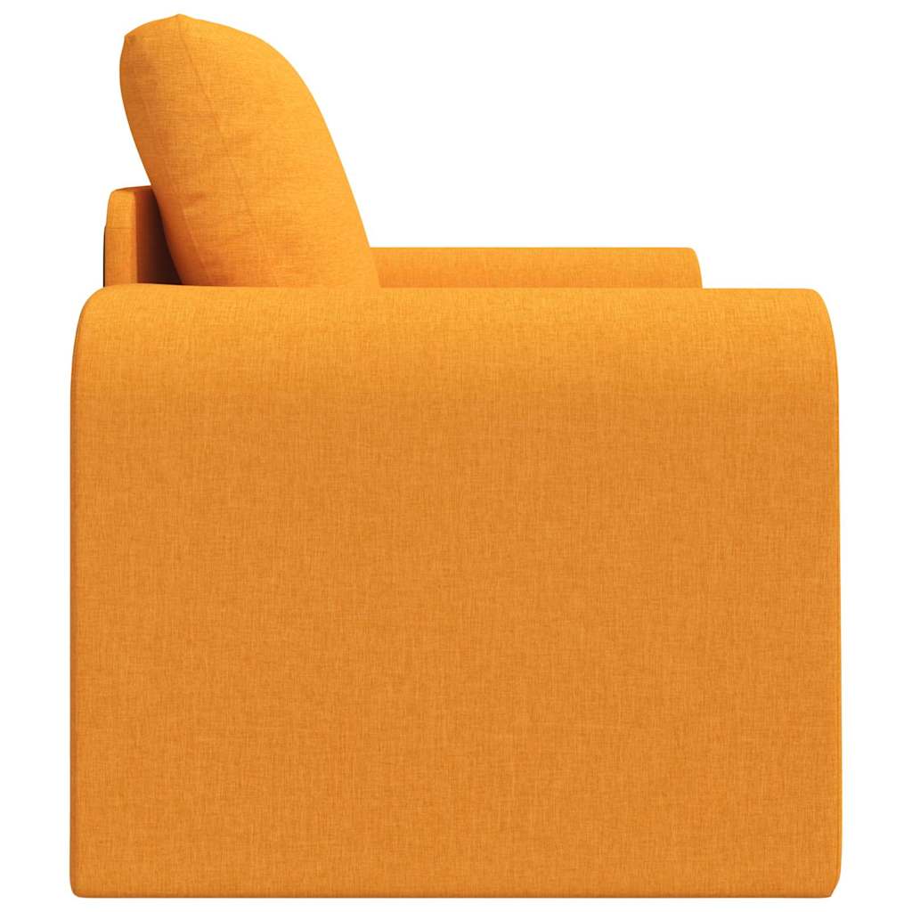 Divano letto Giallo scuro 98 x 71 x 83 cm Tessuto - homemem39