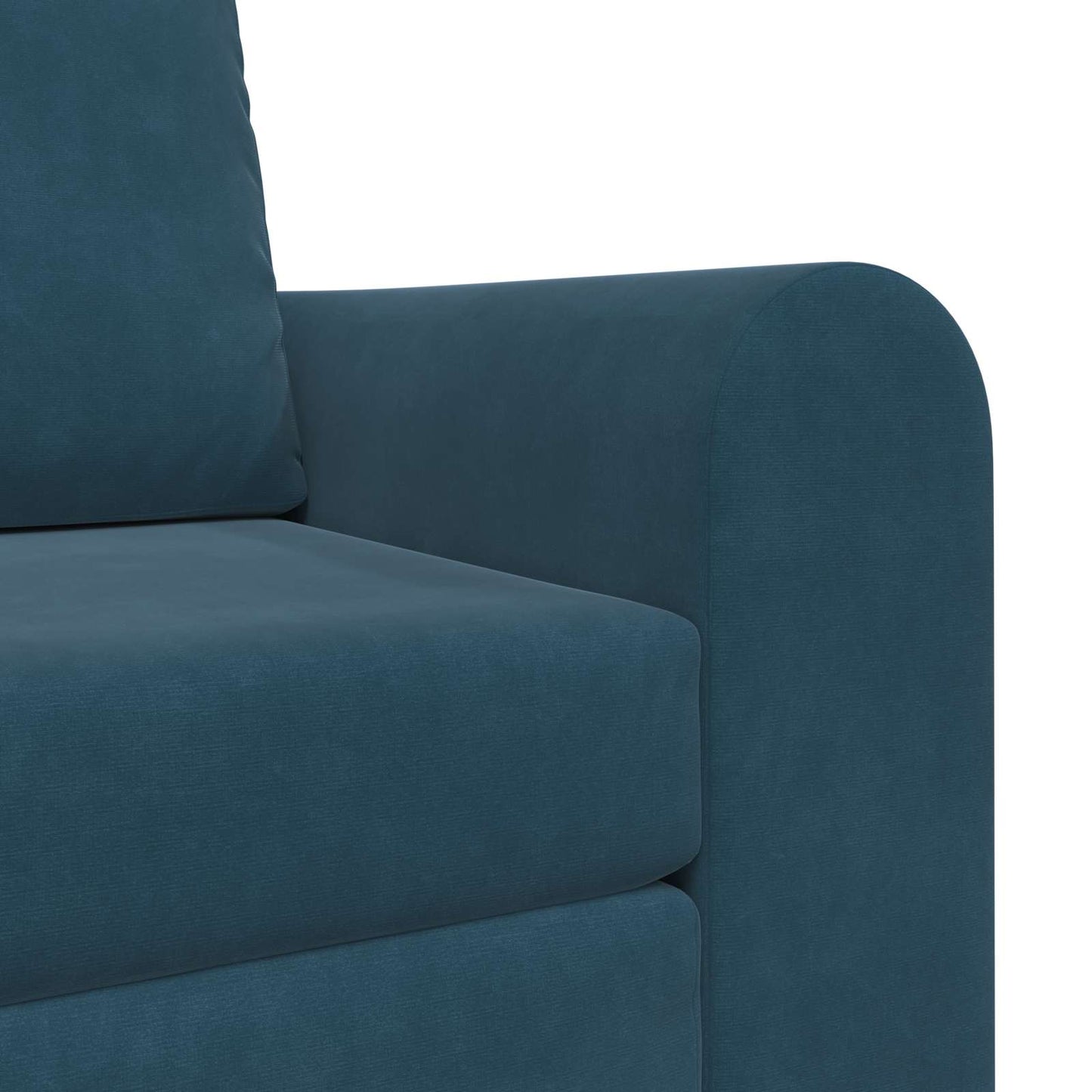 Divano letto Blu 98 x 71 x 83 cm Velluto | homemem39