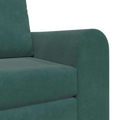 Divano letto Verde scuro 98 x 71 x 83 cm Velluto - homemem39