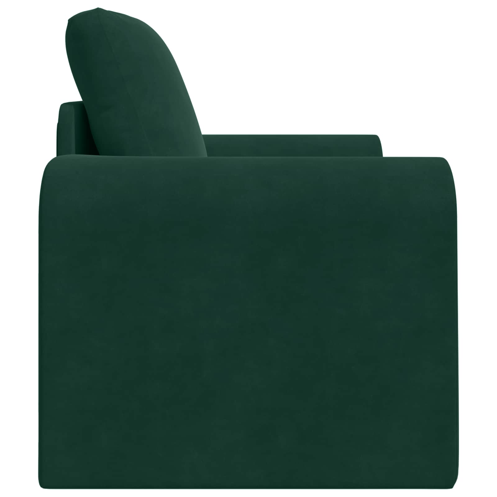Divano letto Verde Scuro 98 x 71 x 83 cm Velluto | homemem39