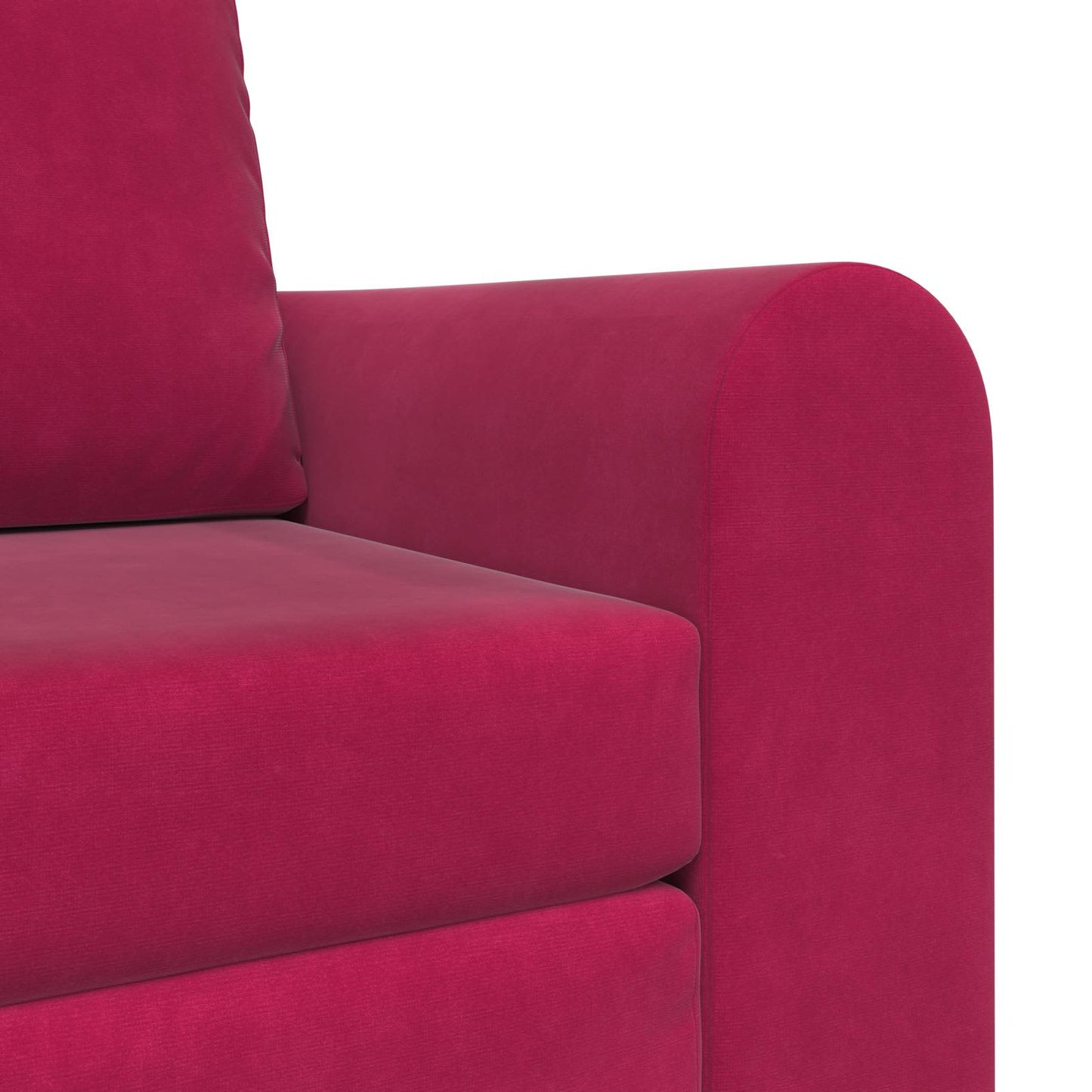 Divano letto Rosso Vino 98 x 71 x 83 cm Velluto
