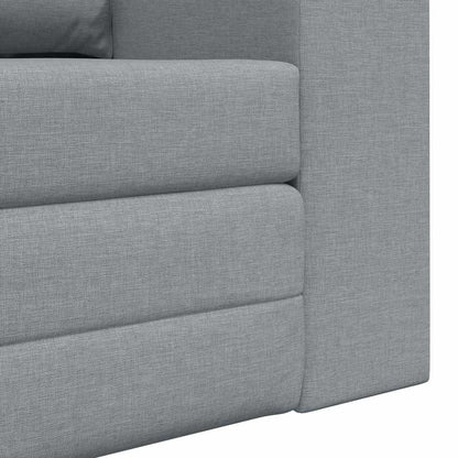 Divano letto Grigio chiaro 148 x 71 x 83 cm Tessuto