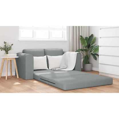 Divano letto Grigio chiaro 148 x 71 x 83 cm Tessuto