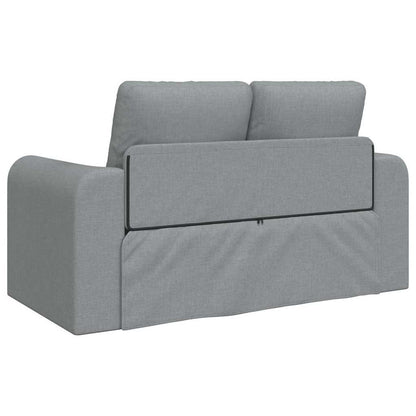 Divano letto Grigio chiaro 148 x 71 x 83 cm Tessuto