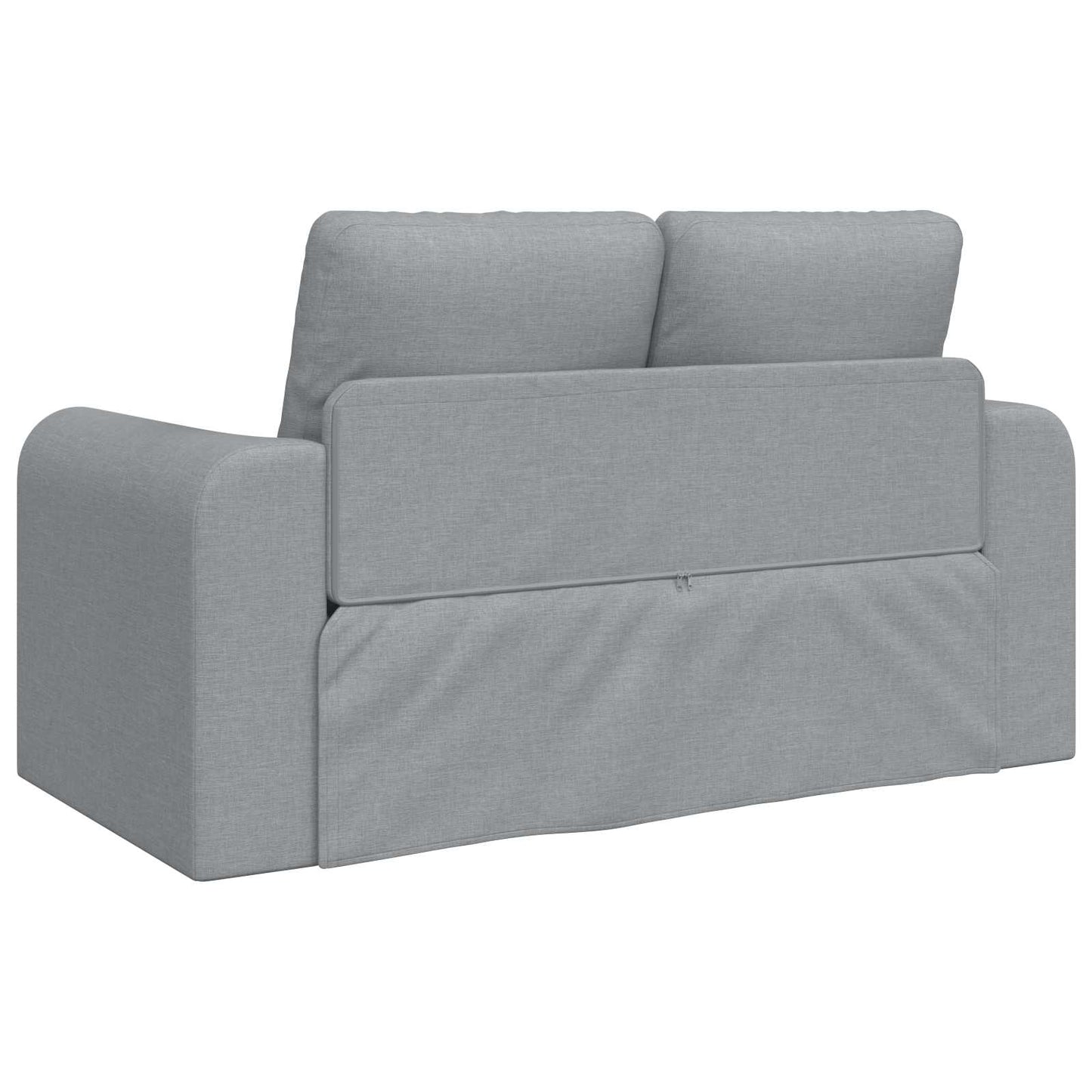 Divano letto 60cm Grigio chiaro Tessuto