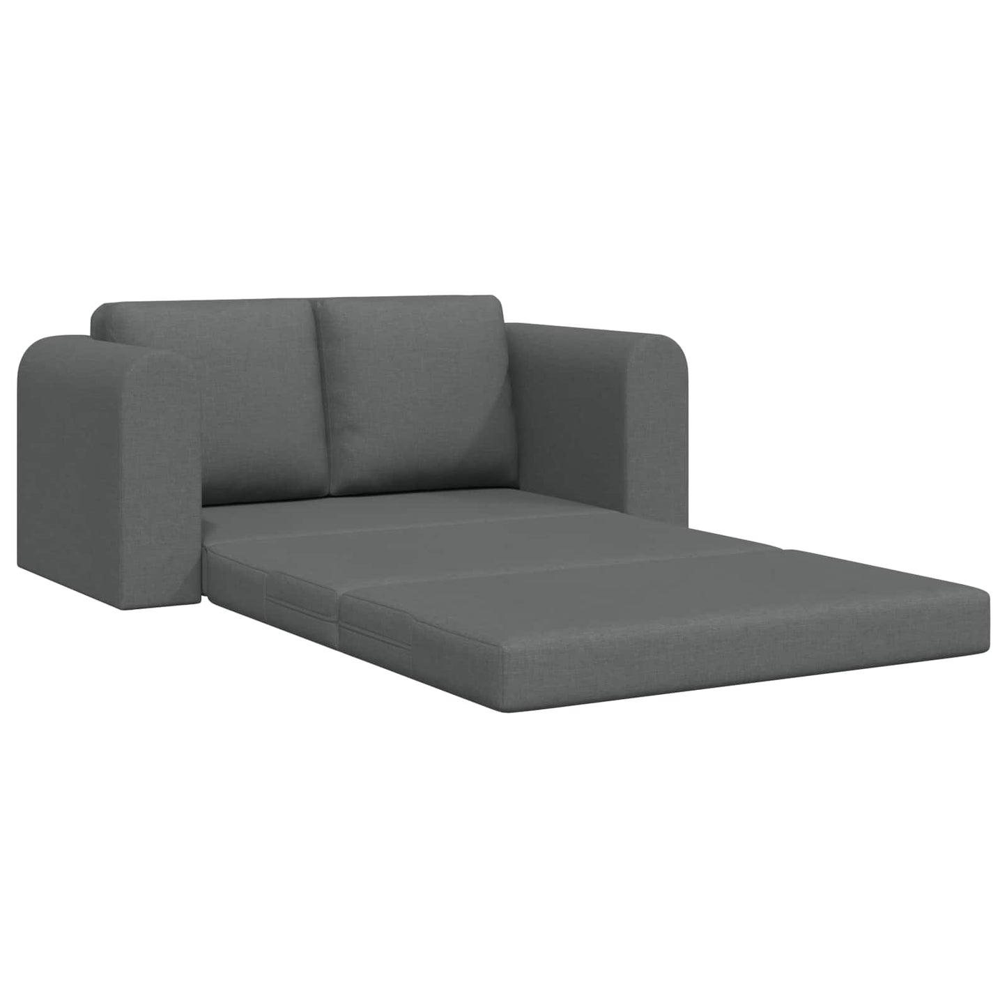 Divano letto 60cm Grigio scuro Tessuto