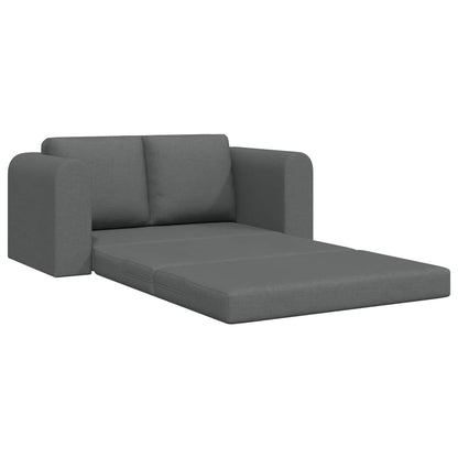 Divano letto 60cm Grigio scuro Tessuto