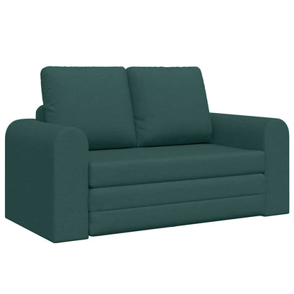Divano letto Verde scuro 148 x 71 x 83 cm Tessuto