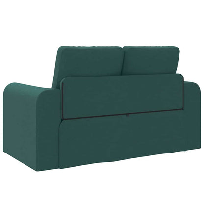 Divano letto Verde scuro 148 x 71 x 83 cm Tessuto