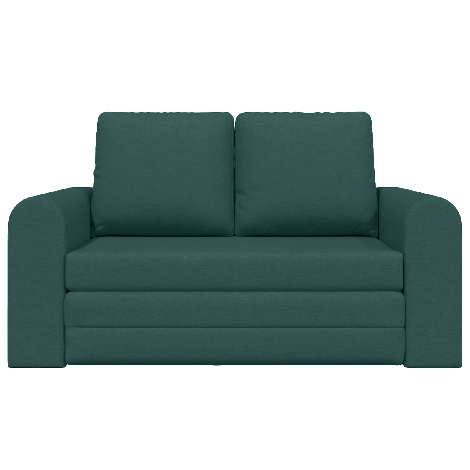 Divano letto 60cm Verde Scuro Tessuto | homemem39