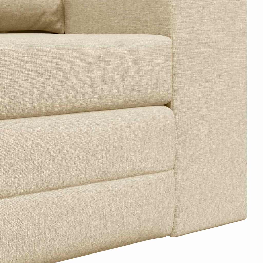 Divano letto 60cm Crema Tessuto