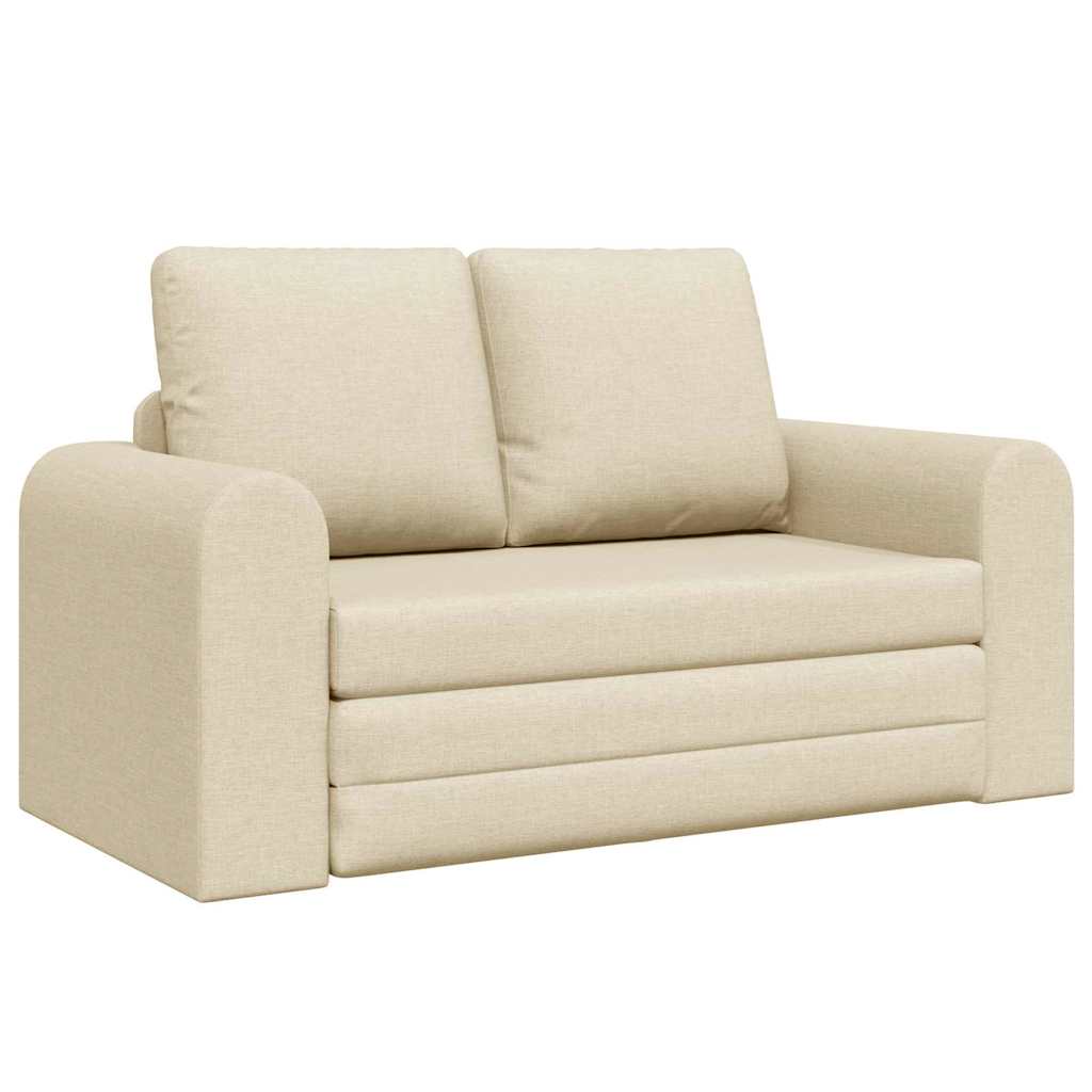 Divano letto 60cm Crema Tessuto