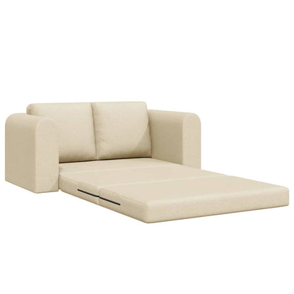 Divano letto 60cm Crema Tessuto