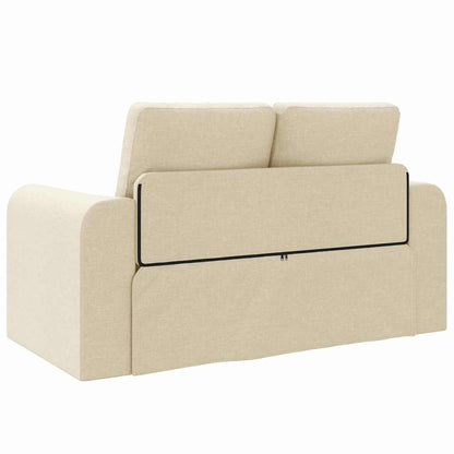 Divano letto 60cm Crema Tessuto