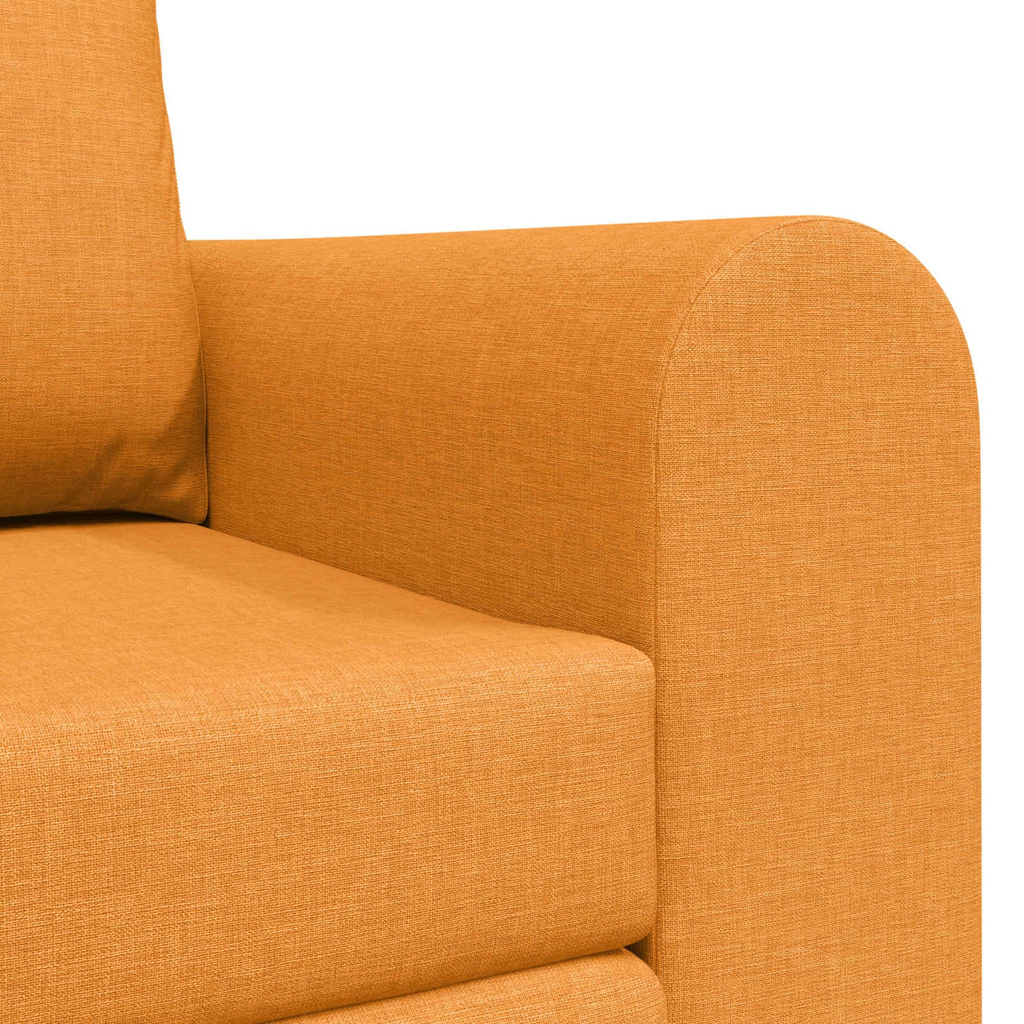 Divano letto 60cm Giallo Scuro Tessuto | homemem39