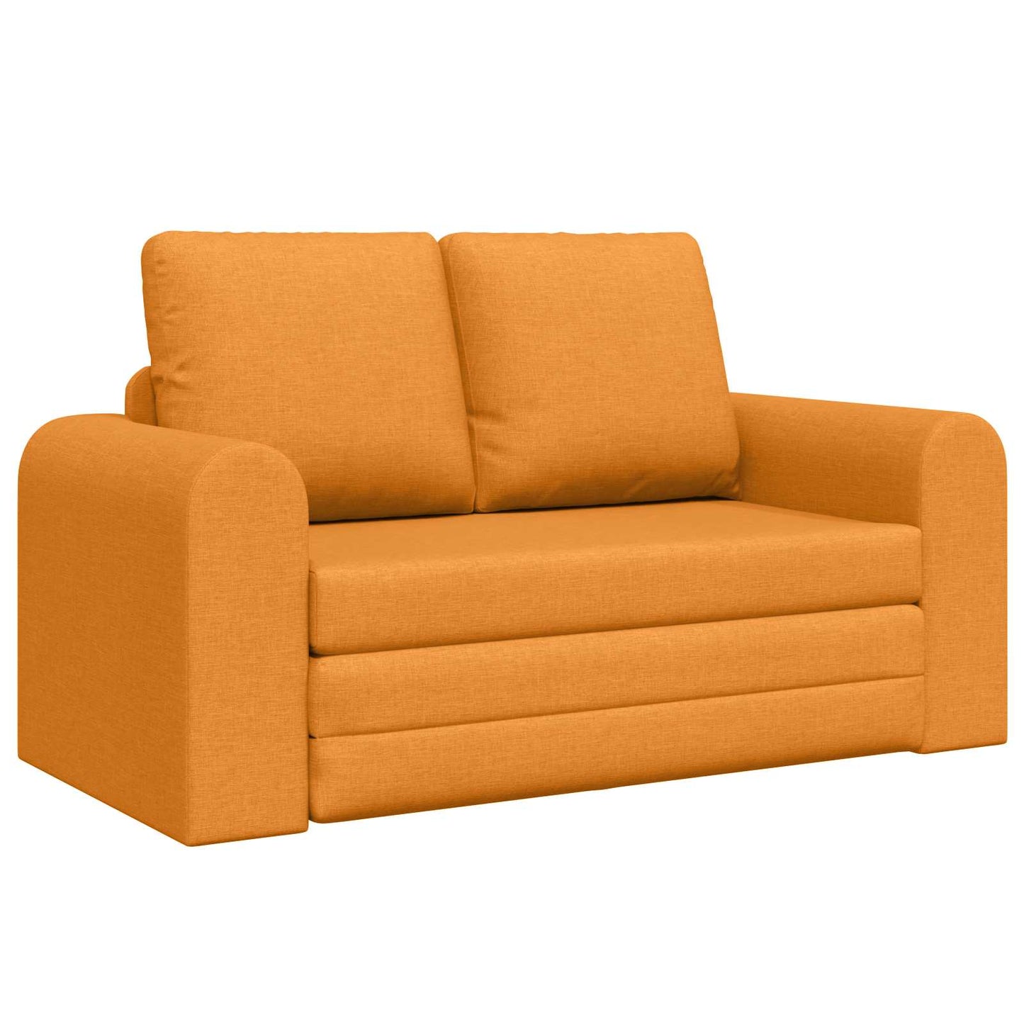 Divano letto 60cm Giallo Scuro Tessuto