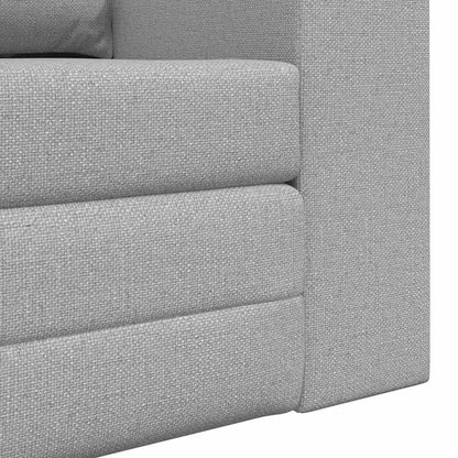 Divano letto Grigio nuvola 148 x 71 x 83 cm Tessuto